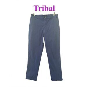 NWOT Tribal Purple/Blue Pocketed Jeans